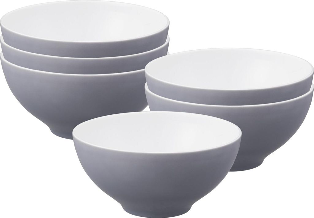 Seltmann Weiden Life Fashion Schüssel ø 15,5 cm 6er Set - Elegant Grey