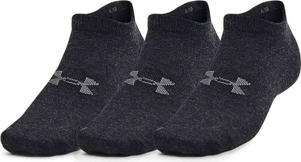 Under Armour Under Armour Essential No Show Socken, 3er-Pack, Schwarz 1361459-002__MD
