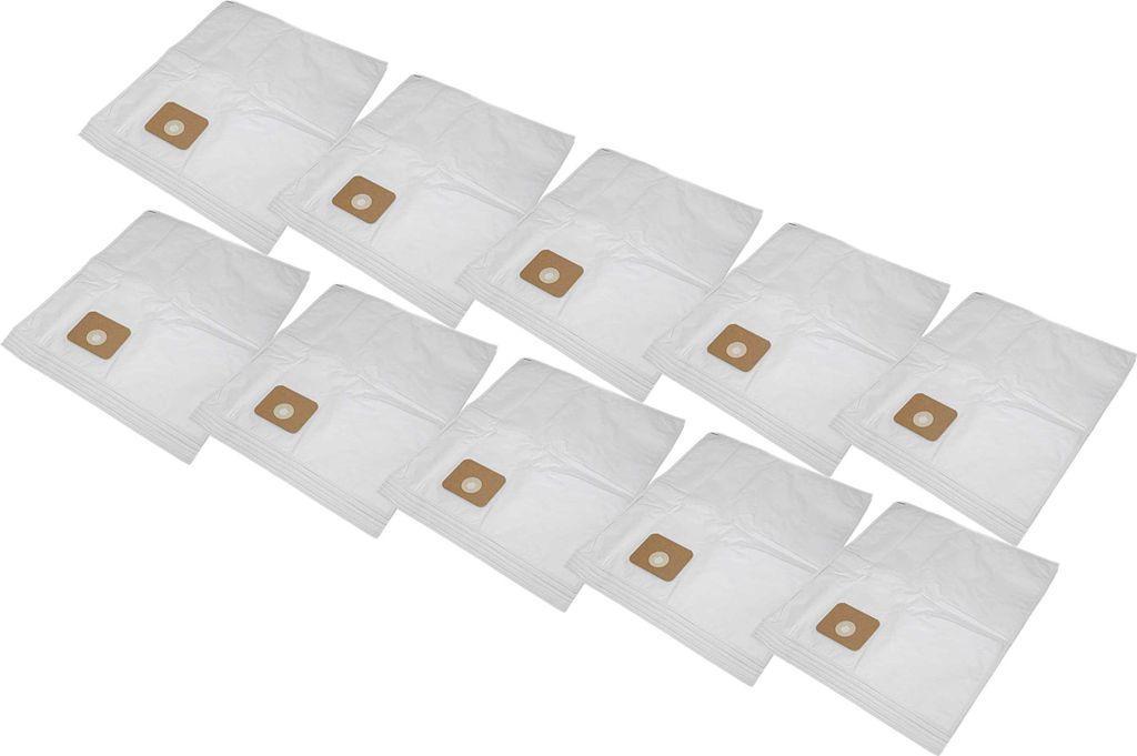 vhbw 50x Staubbeutel kompatibel mit Nilfisk Multi II 30 T Inox VSC Staubsauger - 37cm x 28,5cm Weiß