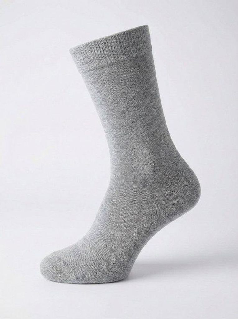 Bamboelo Bambus Socken Damen atmungsaktiv und weich Grau Größe 36-38