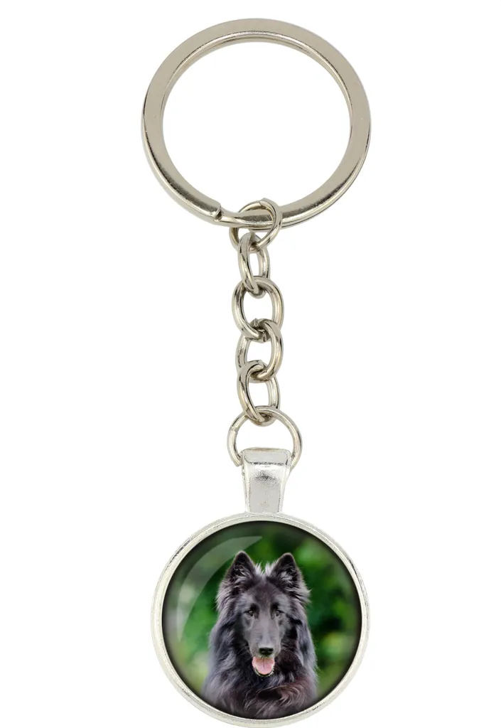 Accessorio Chiavi Pastore Belga Art-Dog - Design Elegante con Foto