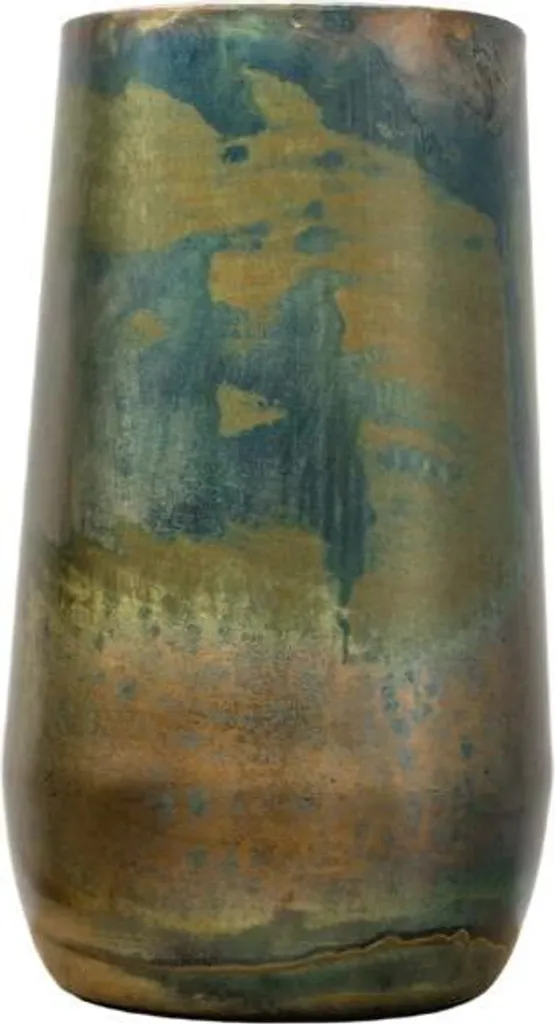 Vase vert de qualité supérieure, design vintage grande taille 50 cm