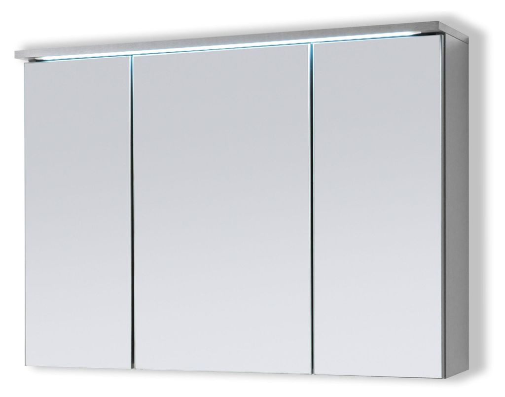 AILEENSTORE Spiegelschrank Badmöbel mit Beleuchtung DUO 100 Produktbild 
