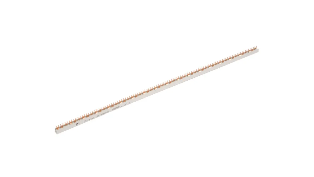 Barre de fourche triphasée 12mm2 pour tableau électrique 80A 54 modules