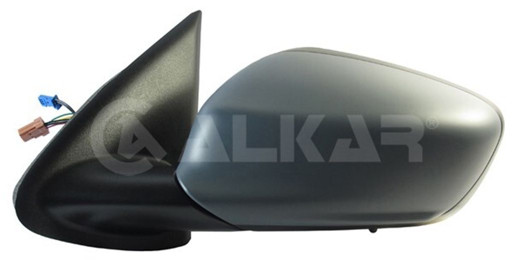 ALKAR 6141871 Außenspiegel Seitenspiegel Links passend für PEUGEOT 301 Konvex Grundiert Elektrisch