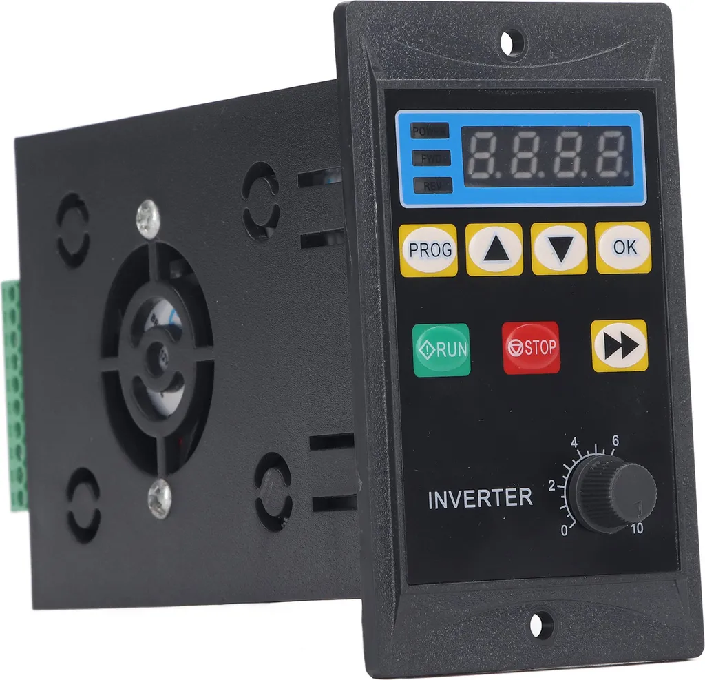 Variateur de fréquence 750W 220V Monophasé vers Triphasé VFD Série X