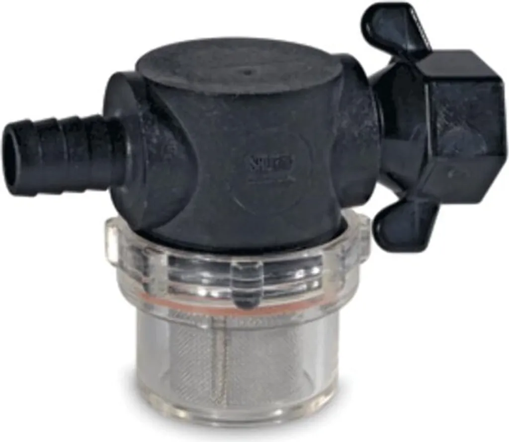 Filtre à eau Shurflo 13mm : stoppez les impuretés et protégez votre pompe