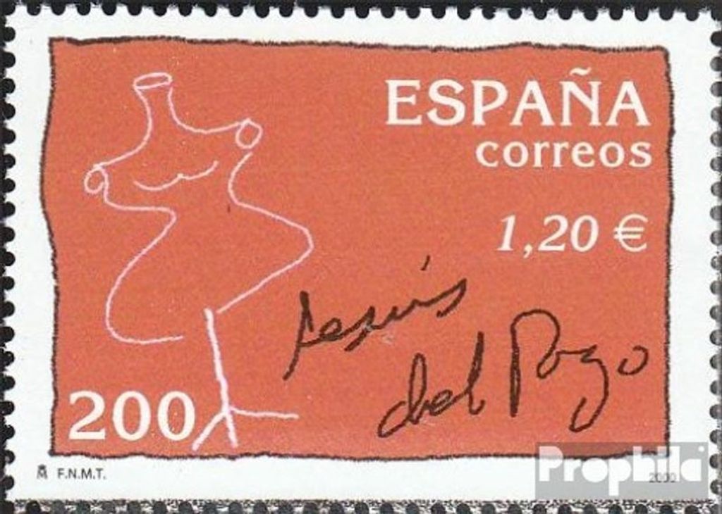 Briefmarken Spanien 2000 Mi 3592 (kompl.Ausg.) postfrisch ESPANA