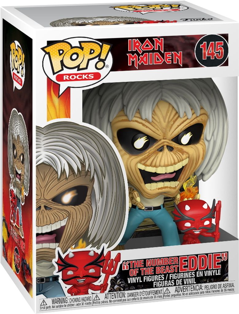 Iron Maiden - The Number Of The Beast Eddie 145 - Funko Produktbild 