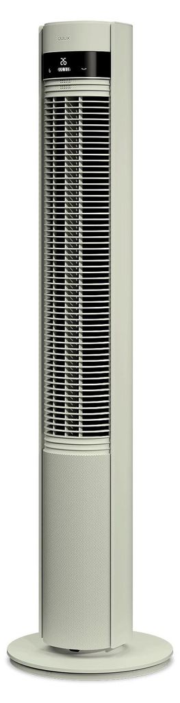 Duux Elevate – Leiser Turmventilator mit Ionisator – 26 Geschwindigkeiten & Schlafmodus - Sage
