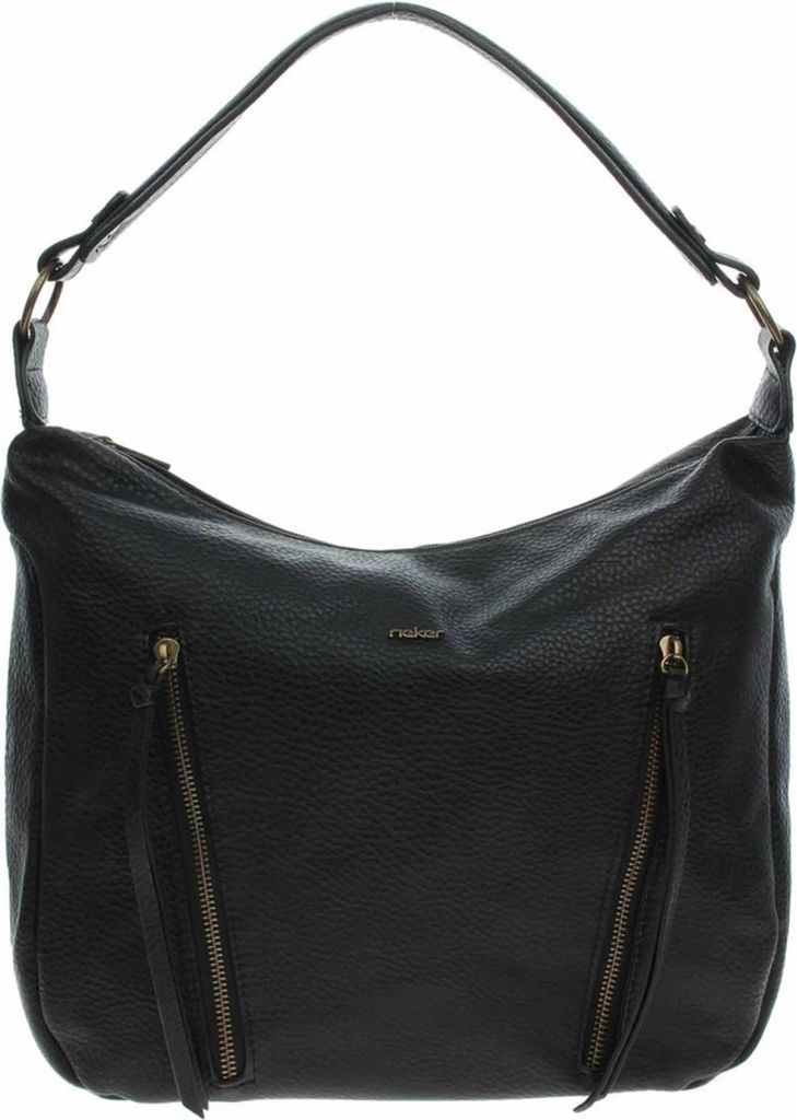Rieker Damen Schultertasche mit zwei Ziereißverschlüssen Produktbild 