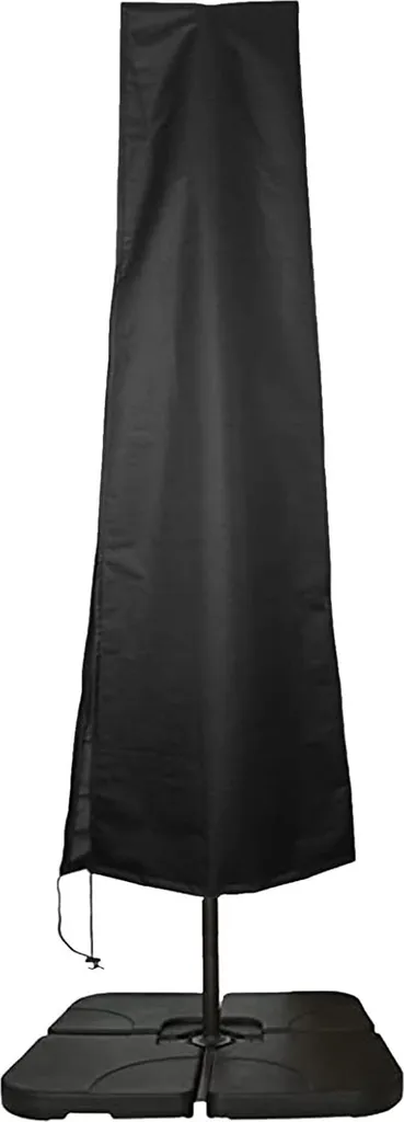 Housse imperméable et anti-UV pour extérieur 62x62x240 cm tissu noir