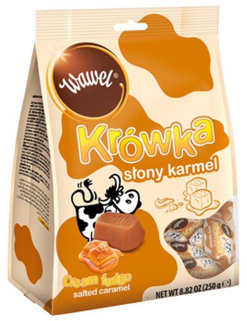 Wawel Krówka Słony - Karmel 250g Zdjęcie produktu 