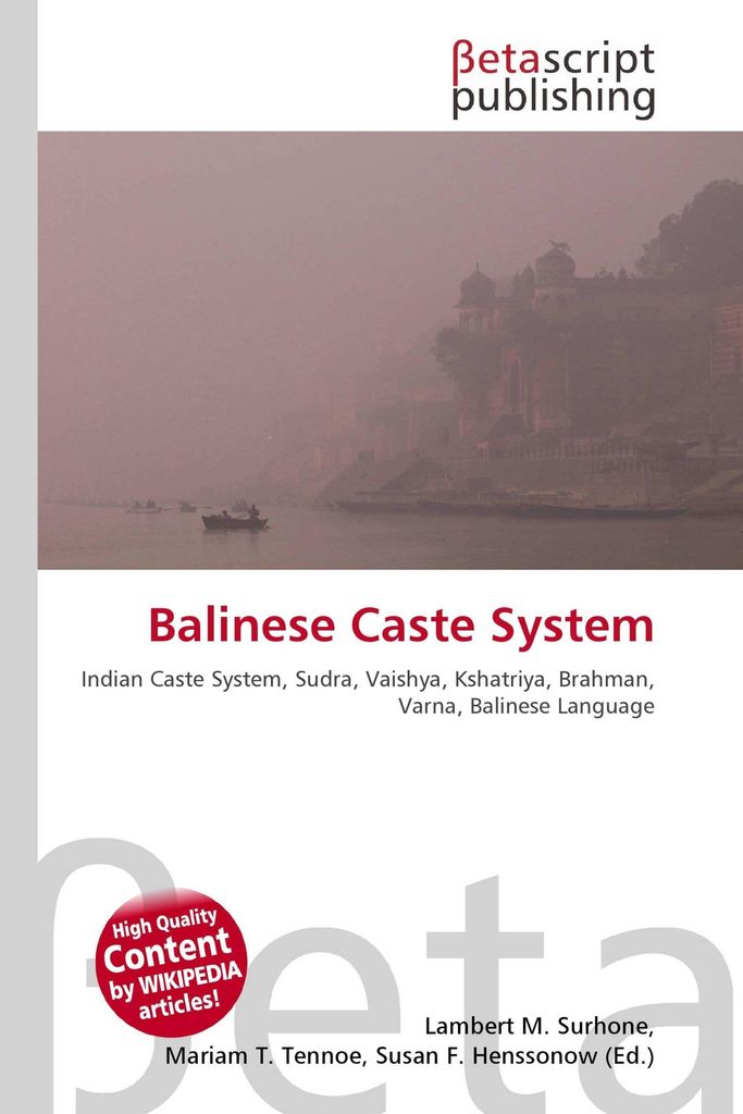 Balinese Caste System