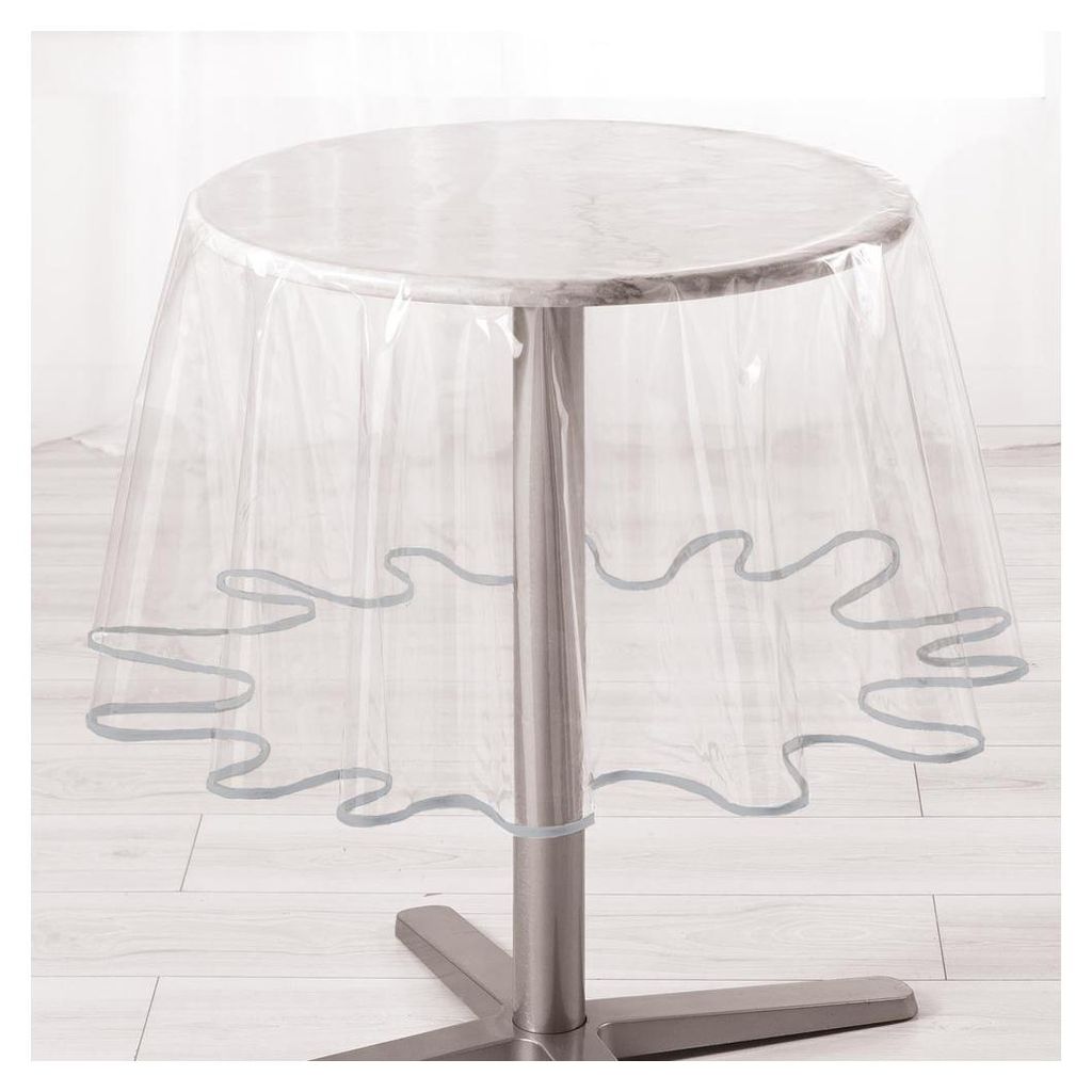 Cristal Transparent ø160cm Protection De Table Ronde Image du produit 