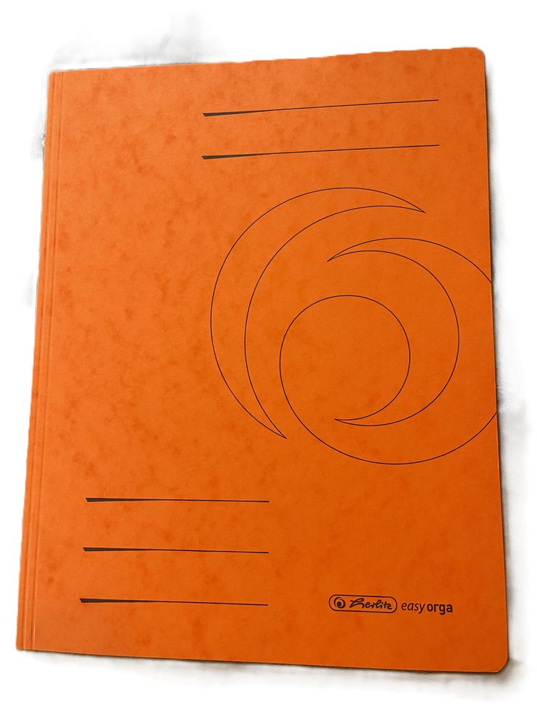 Herlitz easyorga - Einschlagmappe orange