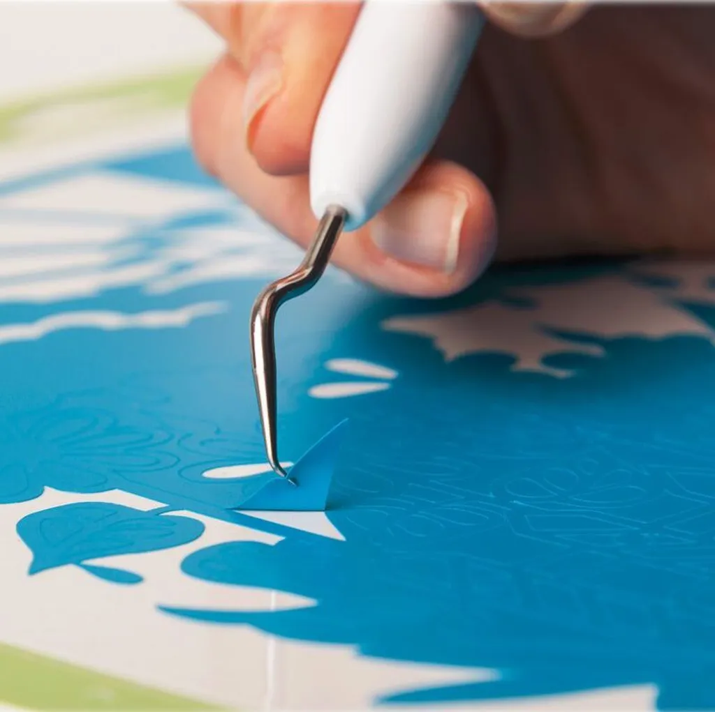 Kit d'outils d'échenillage Cricut haute précision avec spatule et pince