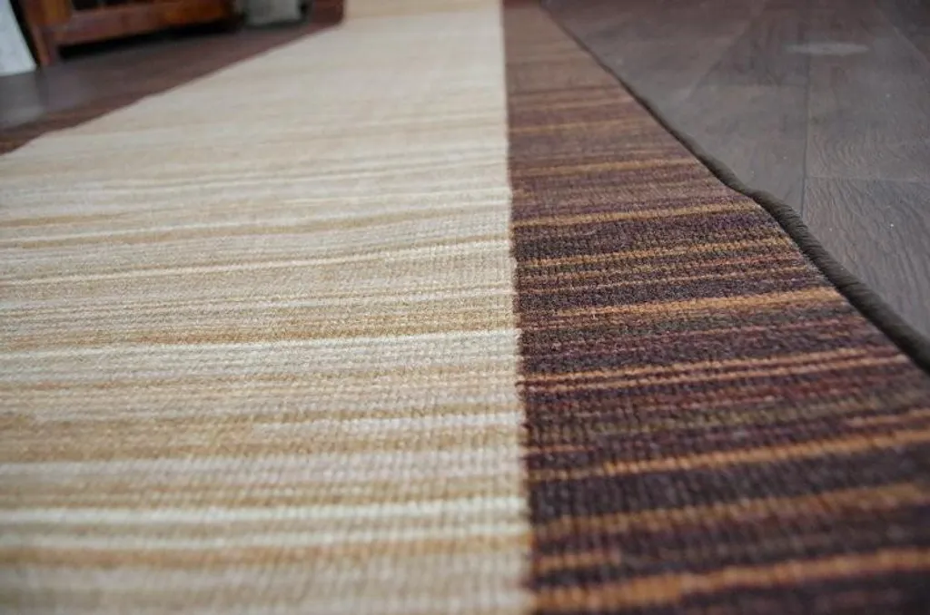 Tapis de passage antidérapant Streifen 67 cm, marron haute densité - 3