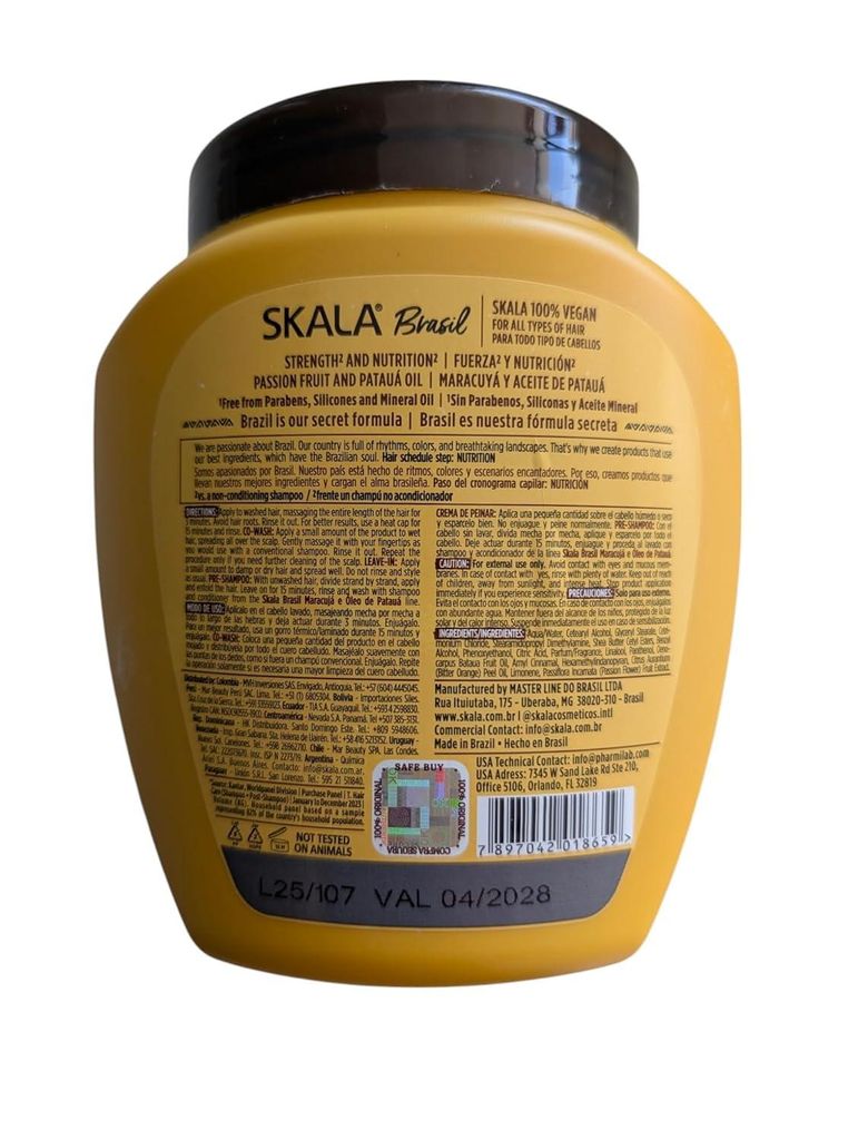 Skala Brasil Maracuja 2in1 Haarpflegecreme 1000 g Produktbild 