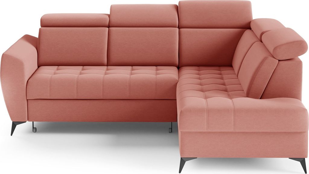 Modernes Ecke, Ecksofa mit Schlaffunktion und Bettkasten Sofagarnitur Sofa Eckcouch L-Form, Couch für Wohnzimmer, Schlafsofa, Eck-Sofa, Wohnlands...