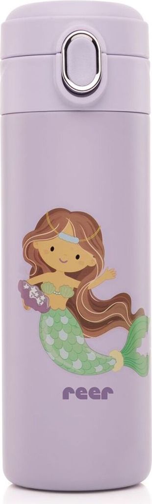 reer 90104, 350 ml, Tägliche Nutzung, Violett, Polypropylen (PP), Silikon, Edelstahl, Kind, Mädchen