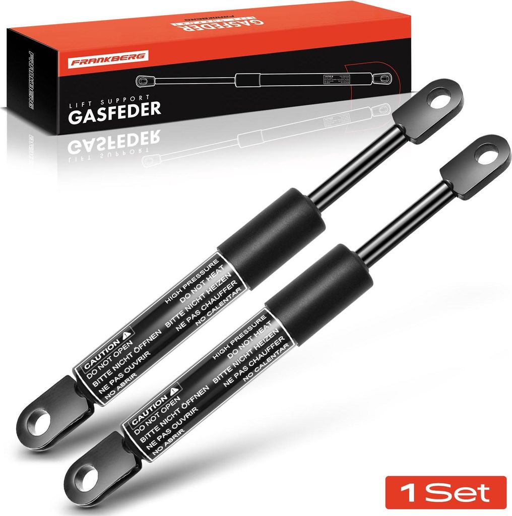 2 Stück Hydraulic Gasdruckfeder, 120 N Gasfederkolben, Dämpfer für