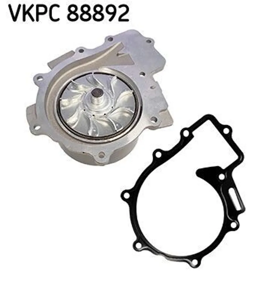 Pompe à eau pour kit de distribution SKF VKPC 88892 joints de qualité