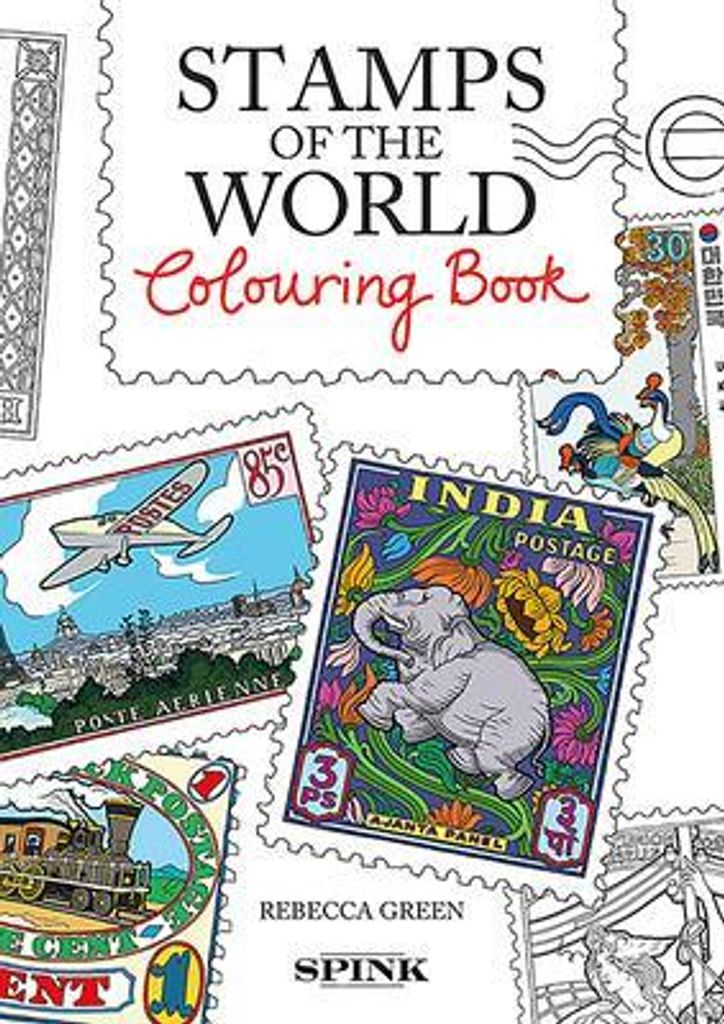 Stamps Of The World Colouring Book – Lingua: Inglese