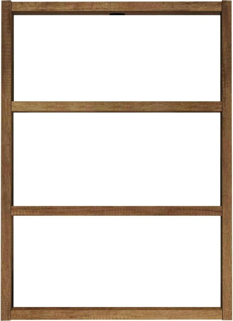 Regal Dalbier, Gestell, Wandregal, Mehrzweckregale, 43x9h60 Produktbild 