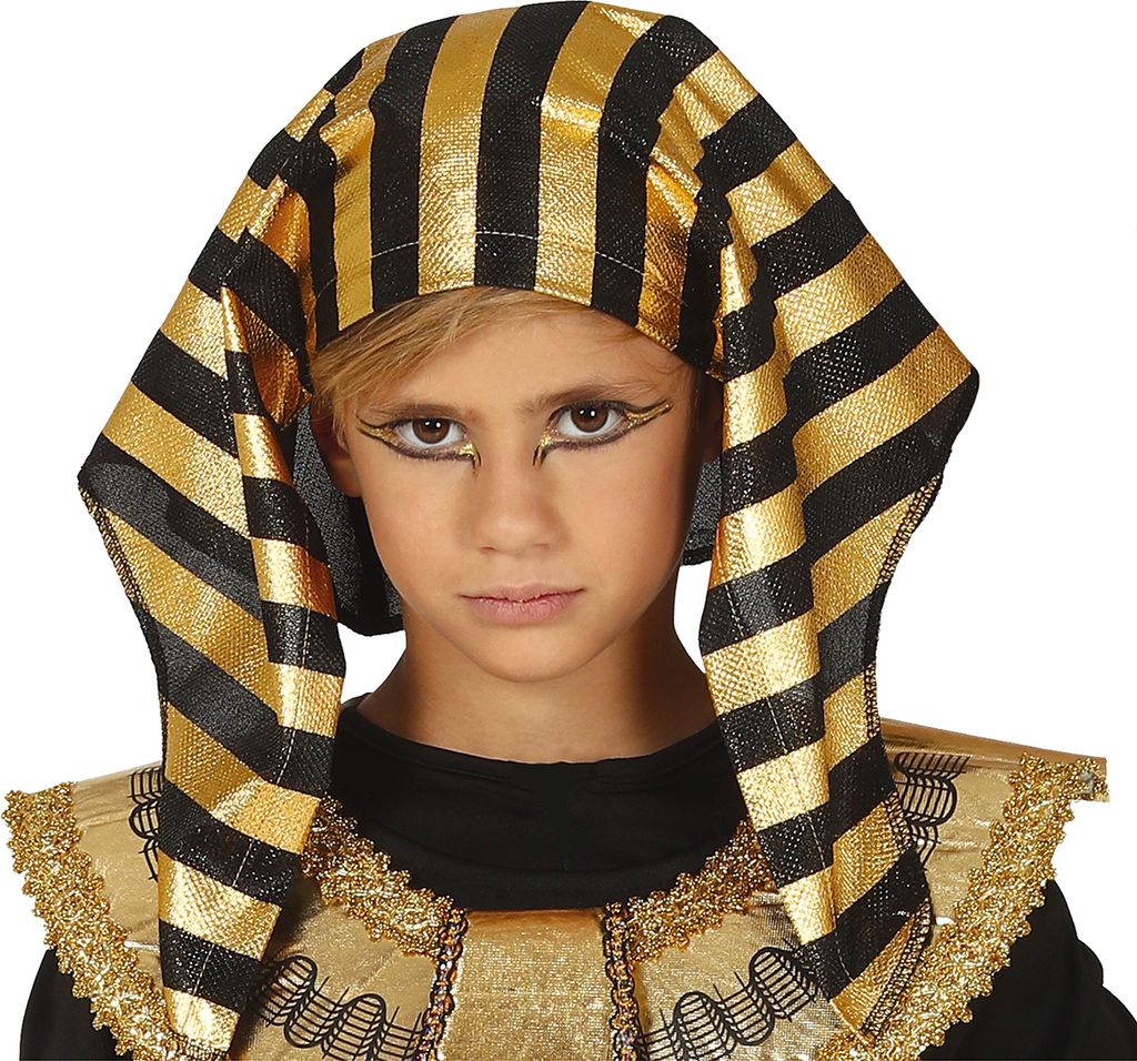Costume da faraone per ragazzo, taglia:140/146 Immagine del prodotto 