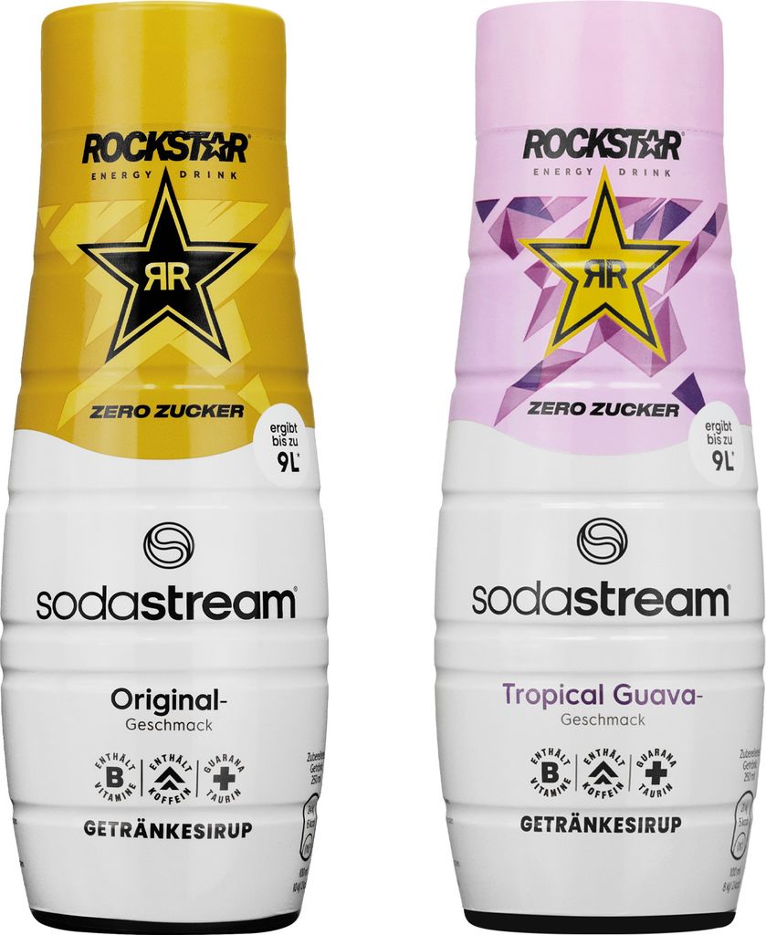 Syrop SodaStream Rockstar Original Zero 440ML +  Rockstar Zdjęcie produktu 