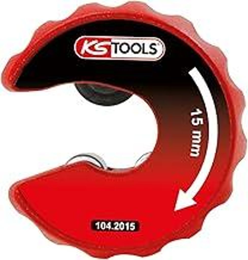 KS Tools 104.2015 Kupferrohr Ratschen-Rohrabschneider, 15mm
