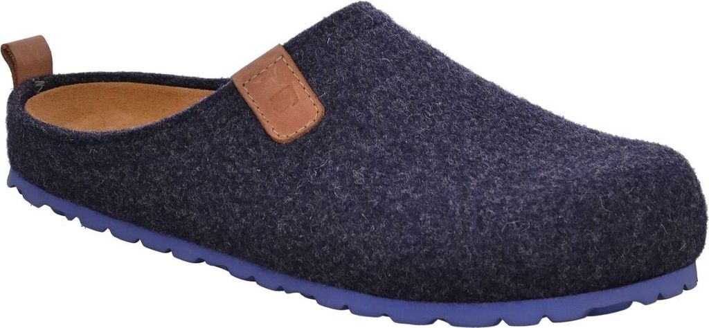 Rohde Vaasa-H Herren Pantoffeln – Comfortweite G 1/2, Softfilz, Rutschfeste Sohle