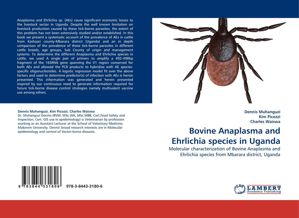 Bovine Anaplasma and Ehrlichia species in Uganda