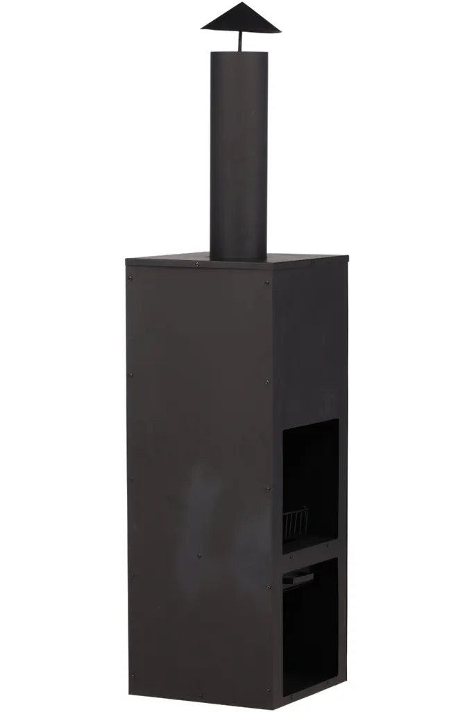 Radiateur Électrique Noir Makarima - Chauffage d'Appoint Design Chic - 4