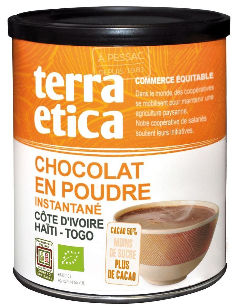 TRINKSCHOKOLADE - 50 % KAKAO FAIR TRADE 425 g - TERRA ETICA