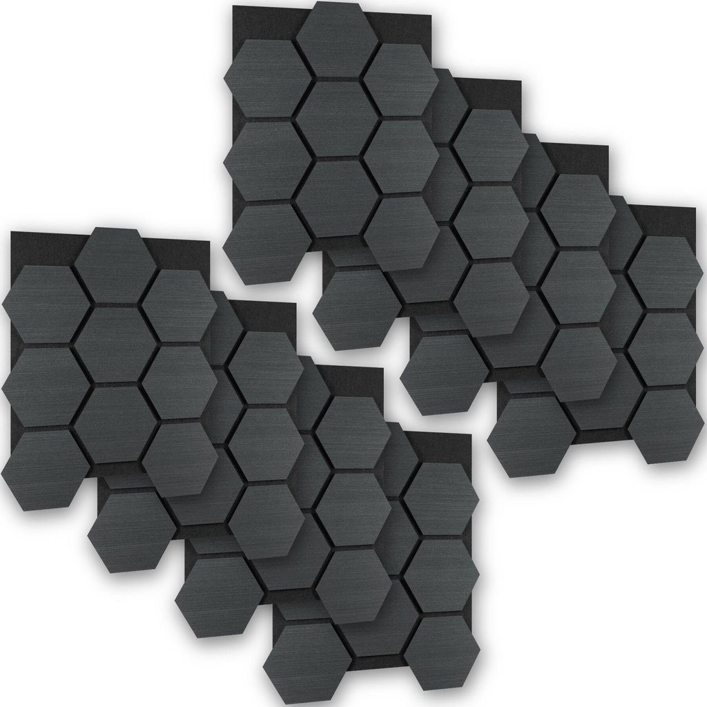 Akustické panely tectake® Sonic Shield s dekorativním Obrázek produktu 