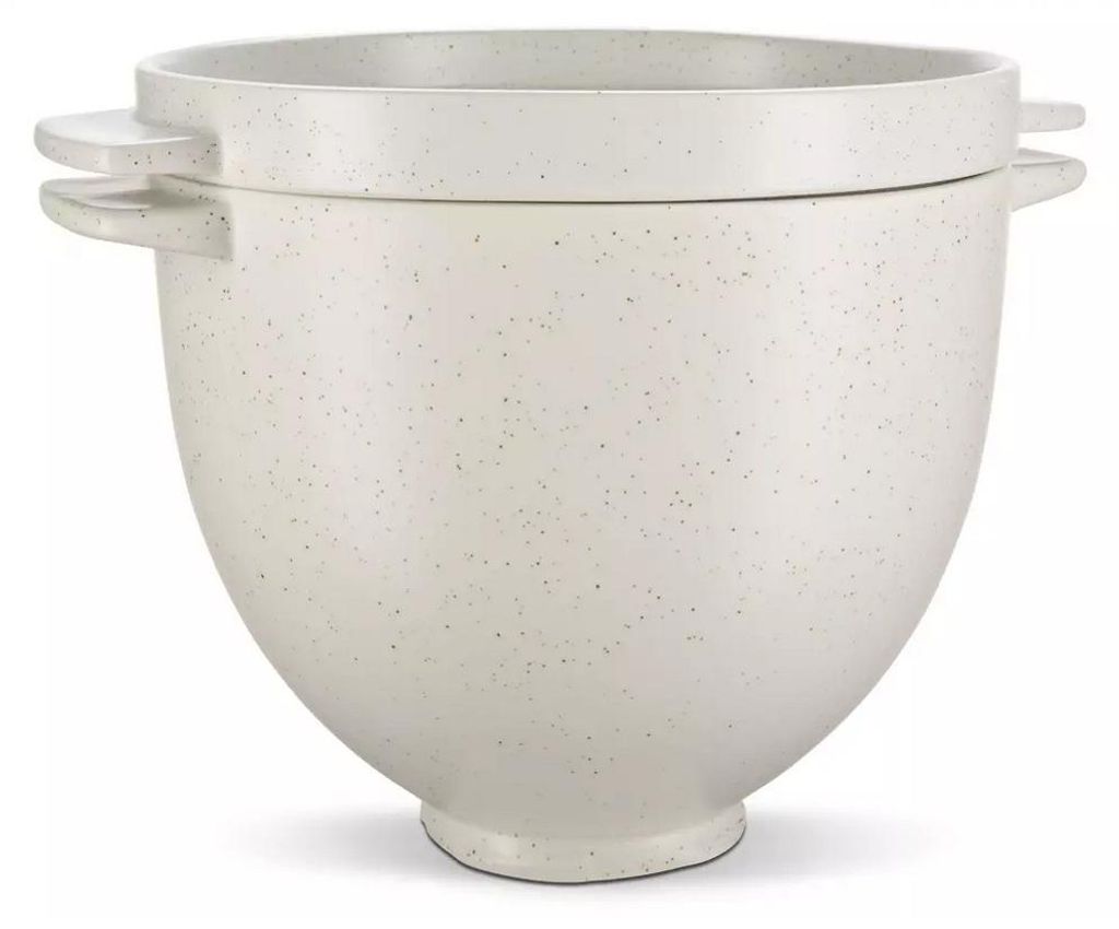 KitchenAid 5KSM2CB5BGS, Schüssel, 4,7 l, Weiß, Keramik, 1 Produktbild 