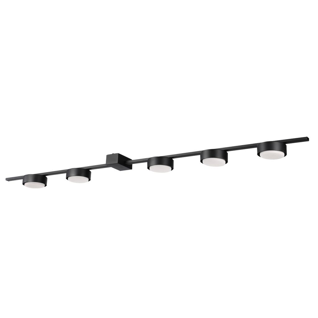 MasterLED LED-Deckenleuchte GX53 Zola x5 90 cm schwarz