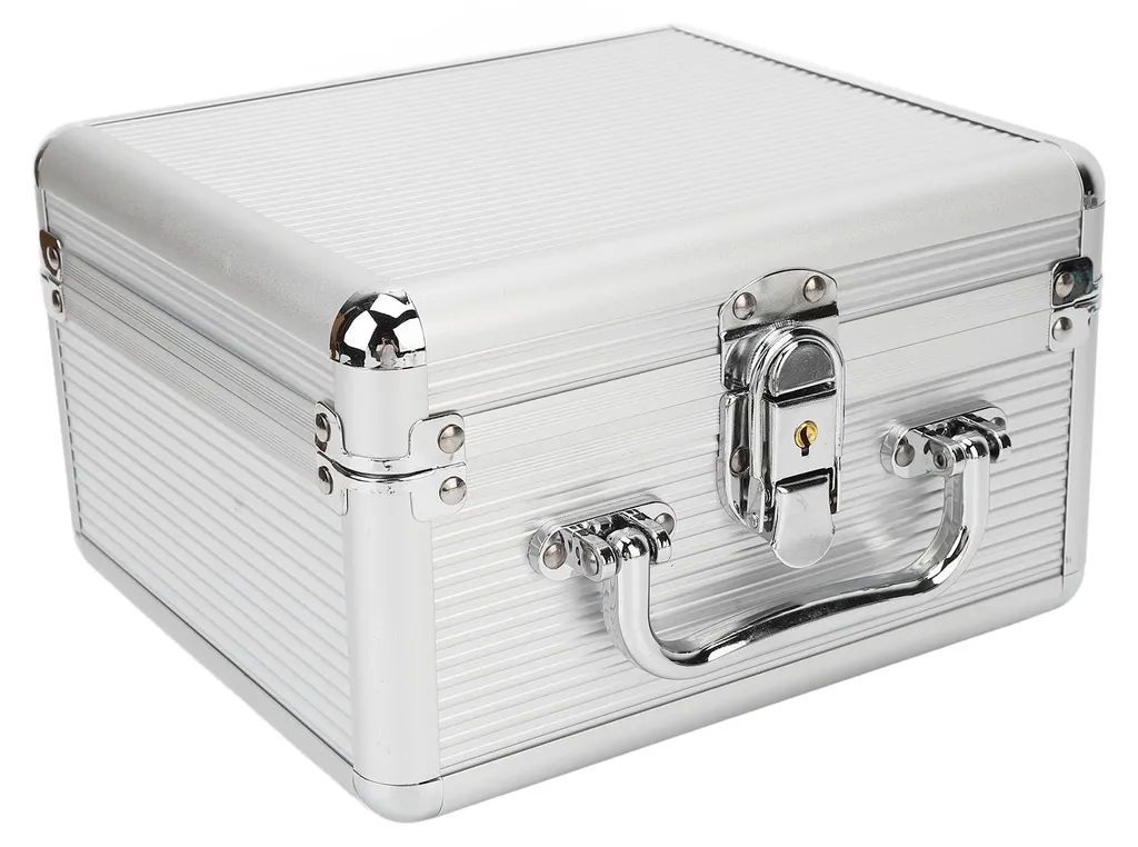 Mallette de transport antichoc pour 20 disques SSD et HDD 2,5 pouces grise
