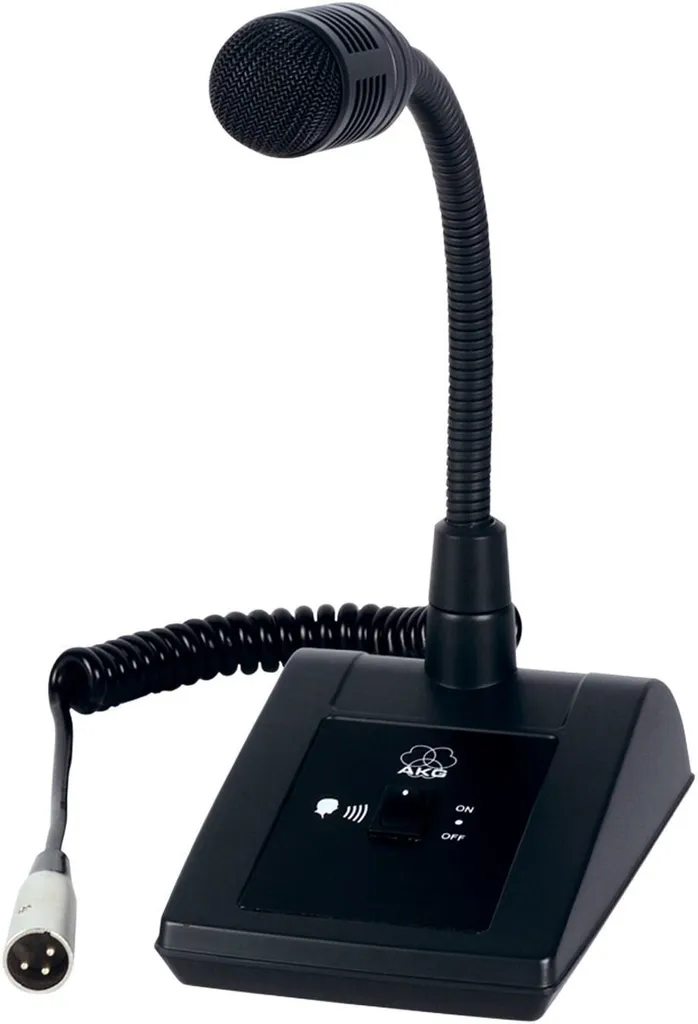 Microphone anti-larsen AKG DST 99 S pour annonces vocales claires