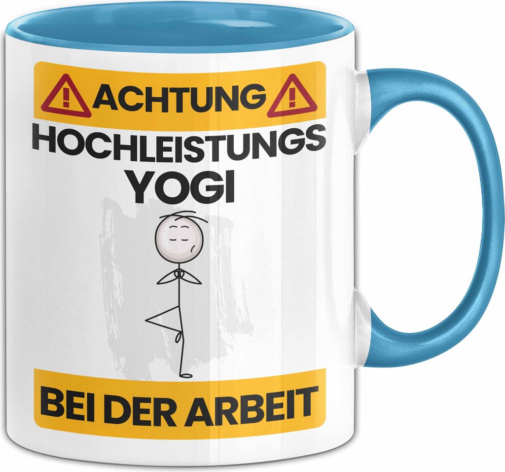 Yogi Tasse Geschenk Lustiger Spruch Geschenkidee für Yogi Produktbild 