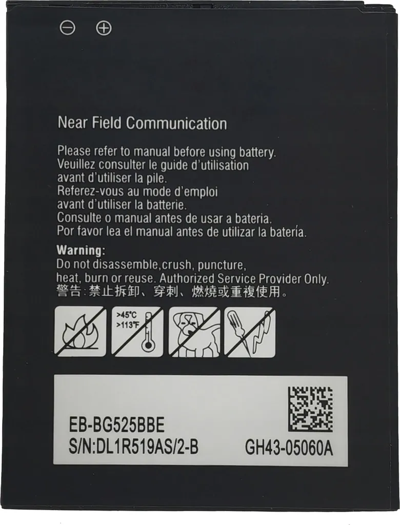 Réparer Autonomie Samsung XCover 5 : Batterie EB-BG525BBE Originale
