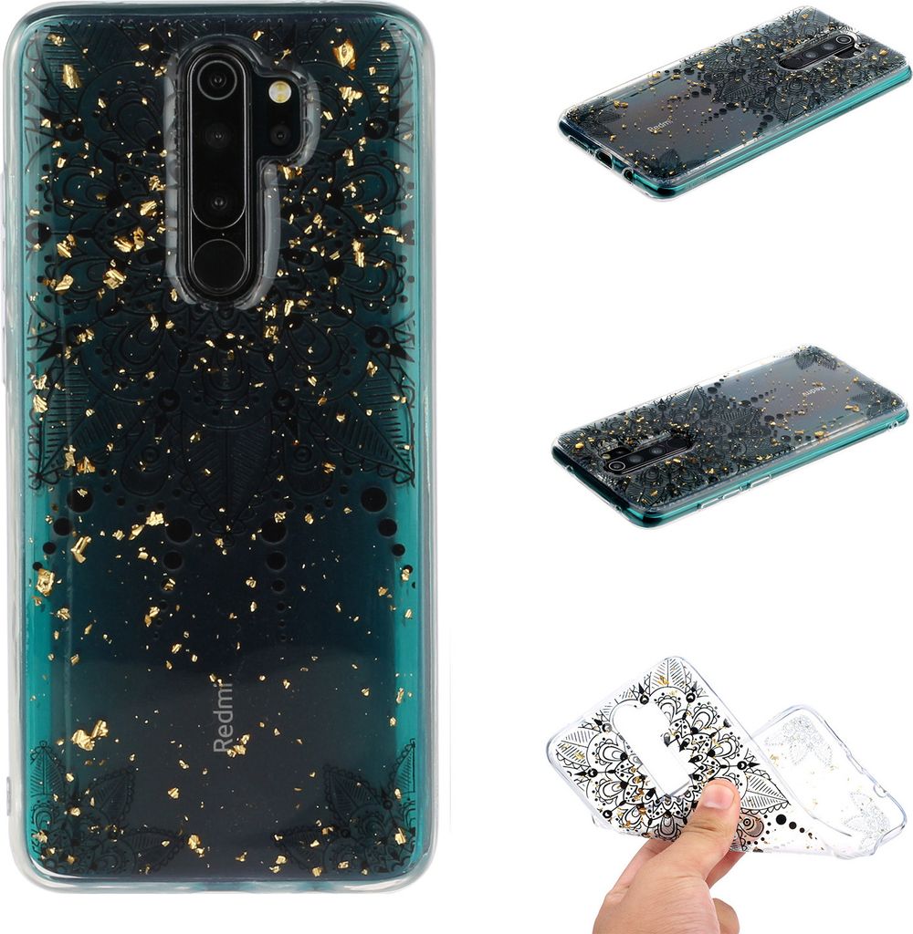 Für Redmi Note 8 / Pro Handy Cover schön lackiert Muster Komfortable Trage TPU Telefon Shell 5