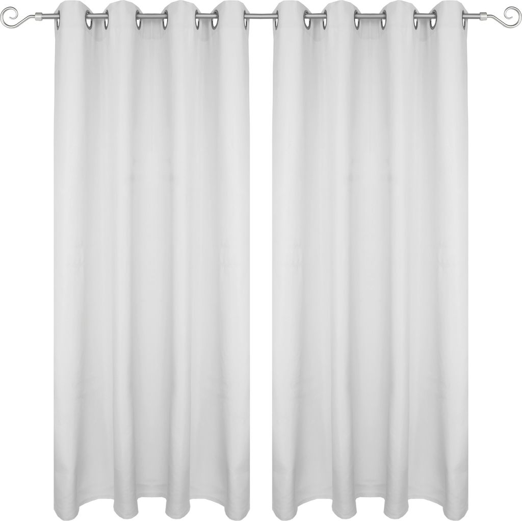 Echarpe déco Ellen Oeillets Opaque - Lot de 2 140x145 cm Image du produit 