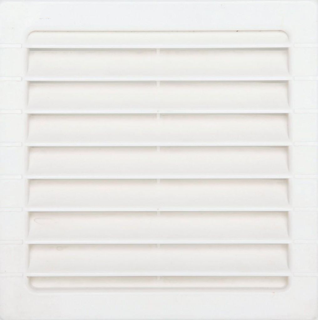 Lüftungsgitter aus natürlichem ABS, L.12 x B.12 cm Produktbild 