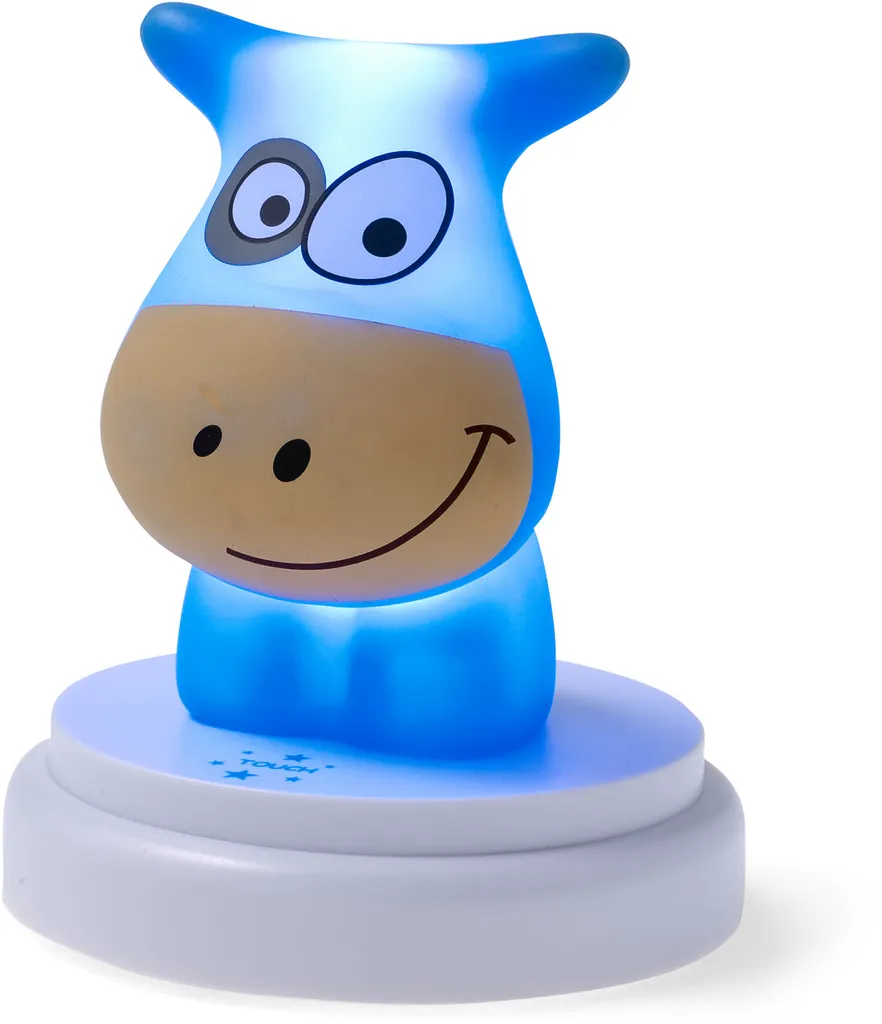 Alecto LED Luce notturna Mucca Birichina Blu