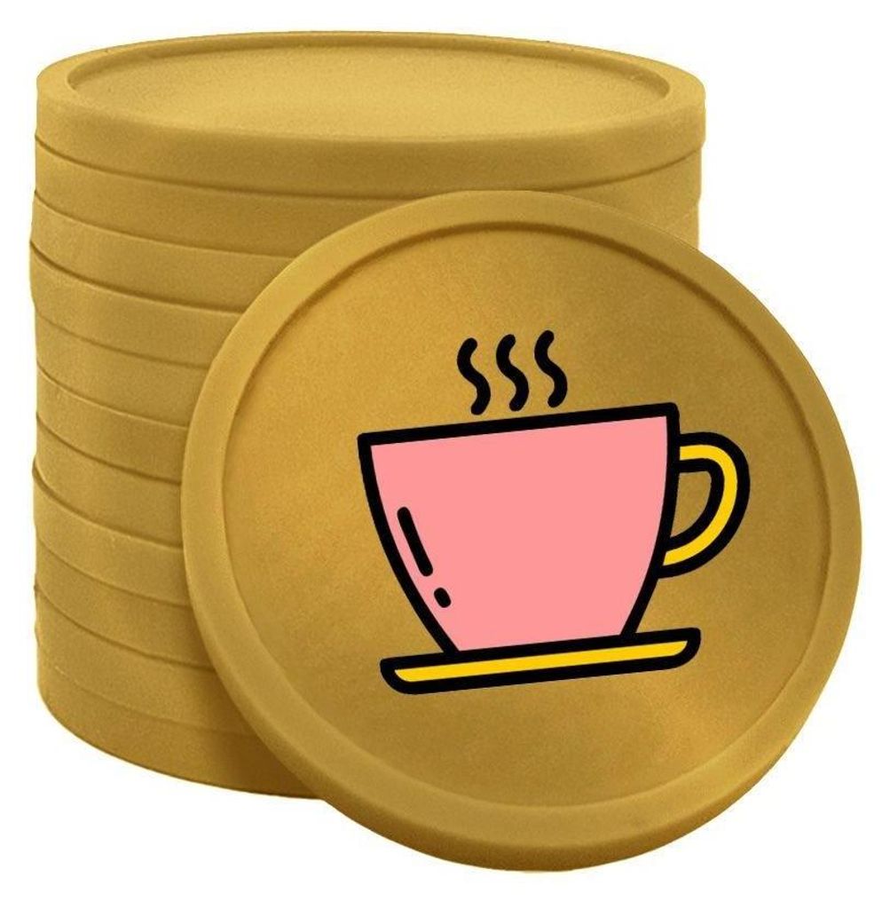 Jetons de café CombiCraft / jetons de consigne or - Ø29mm - Image du produit 