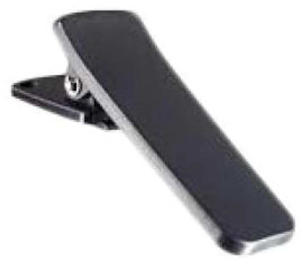 Fixation robuste AGFEO Gürtelclip DECT 65 IP noir haute durabilité