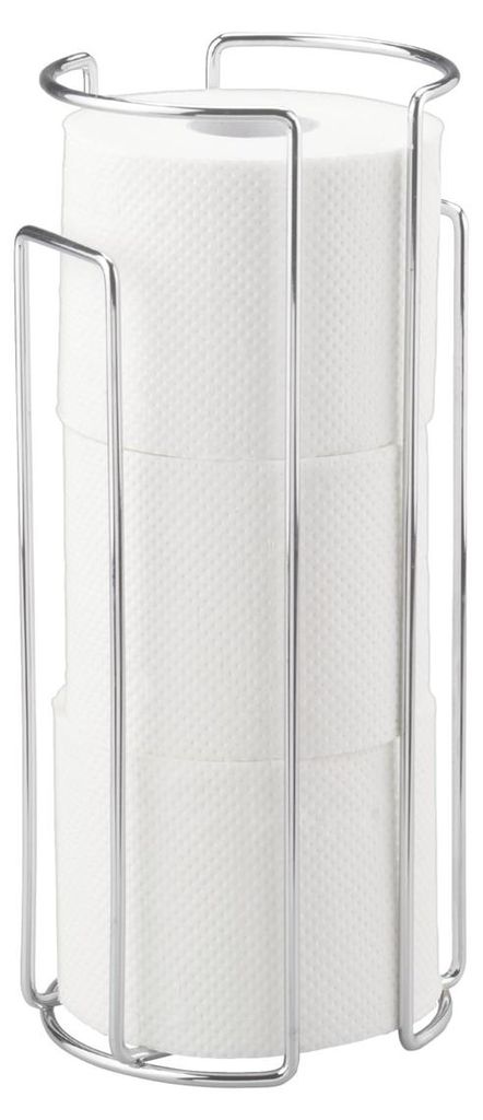 WENKO Toilettenpapier Ersatz Rollen Halter CHROM für 3 Produktbild 